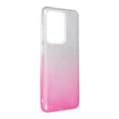 etui brokatowe Pokrowiec Forcell Shining Ombre r�owy do Samsung galaxy S20 Ultra