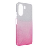 etui brokatowe Pokrowiec Forcell Shining Ombre r�owy do Xiaomi POCO C65
