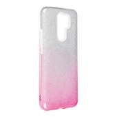 etui brokatowe Pokrowiec Forcell Shining Ombre r�owy do Xiaomi Redmi 9