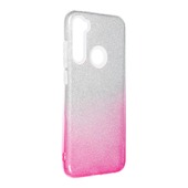 etui brokatowe Pokrowiec Forcell Shining Ombre r�owy do Xiaomi Redmi Note 8T
