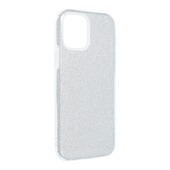 Pokrowiec Pokrowiec Forcell Shining srebrny do Apple iPhone 12 Pro