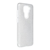 Pokrowiec Pokrowiec Forcell Shining srebrny do Xiaomi Redmi Note 9