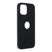 Pokrowiec Forcell Silicone czarny do Apple iPhone 12 Pro