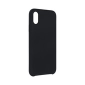 Pokrowiec Forcell Silicone czarny do Apple iPhone X