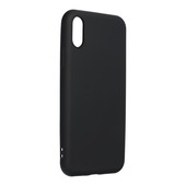 Pokrowiec Forcell Silicone czarny do Apple iPhone X