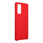 Pokrowiec Pokrowiec Forcell Silicone czerwony do Samsung Galaxy S20 FE 5G