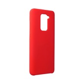 etui matowe Pokrowiec Forcell Silicone czerwony do Xiaomi Redmi Note 9