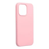 Pokrowiec Forcell Silicone jasnor�owy do Apple iPhone 13 Pro