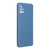 Pokrowiec Forcell Silicone niebieski do Samsung A52 5G