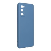 Pokrowiec Forcell Silicone niebieski do Samsung S20 LITE