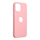 Pokrowiec Forcell Silicone pudrowy r� do Apple iPhone 12 Pro