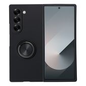 Pokrowiec Forcell Silicone Ring czarny do Samsung Galaxy Z Fold 6