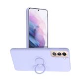 Pokrowiec Forcell Silicone Ring fioletowy do Samsung s21 Plus