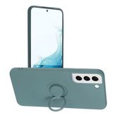 etui uchwyt na palec Pokrowiec Forcell Silicone Ring zielony do Samsung Galaxy S22 Plus