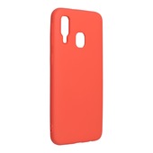 etui matowe Pokrowiec Forcell Silicone r�owy do Samsung Galaxy A40