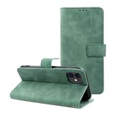 etui podstawka Pokrowiec Forcell Tender Book zielony do Apple iPhone 12