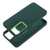 etui silikonowe Pokrowiec FRAME zielony do Xiaomi Redmi Note 14 4G
