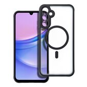 Pokrowiec Full Matte Mag Cover MagSafe czarny do Samsung Galaxy A15