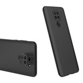Pokrowiec GKK 360 Protection Case czarny do Xiaomi Redmi Note 9