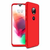 Pokrowiec GKK 360 Protection Case czerwony do Motorola Moto G7