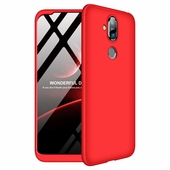 Pokrowiec GKK 360 Protection Case czerwony do Nokia 8.1