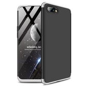 Pokrowiec GKK 360 Protection Case srebrny do Oppo RX17 Neo