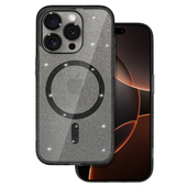 Pokrowiec Glitter Magsafe Case czarny do Apple iPhone 16 Pro Max