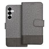 etui  z klapk� Pokrowiec GOMMA Book szary do Samsung Galaxy S25 Plus