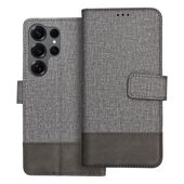 etui  z zapi�ciem Pokrowiec GOMMA Book szary do Samsung Galaxy S25 Ultra