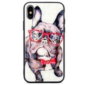 Pokrowiec Hearts Glass wzr 4 pies do Apple iPhone 6