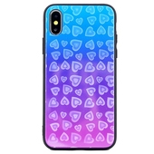 etui ze wzorem Pokrowiec Hearts Glass wz�r 5 do Samsung Galaxy A6 (2018)