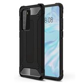 etui pancerne Pokrowiec Hybrid Armor pancerny czarny do Huawei P40