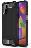 etui pancerne Pokrowiec Hybrid Armor pancerny czarny do Samsung Galaxy M31s