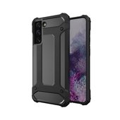 etui pancerne Pokrowiec Hybrid Armor pancerny czarny do Samsung Galaxy S21+ 5G