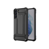 etui  mocne Pokrowiec Hybrid Armor pancerny czarny do Samsung S21 FE