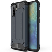 etui pancerne Pokrowiec Hybrid Armor pancerny niebieski do Huawei P30 Pro