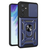 etui  magnetyczne Pokrowiec Hybrid Armor pancerny niebieski do Samsung Galaxy A54 5G