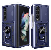 Pokrowiec Hybrid Armor pancerny niebieski do Samsung Galaxy Z Fold 4