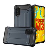 Pokrowiec Hybrid Armor pancerny niebieski do Xiaomi POCO M3
