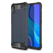 Pokrowiec Hybrid Armor pancerny niebieski do Xiaomi Redmi 9A