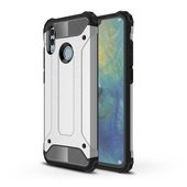 etui pancerne Pokrowiec Hybrid Armor pancerny srebrny do Huawei P Smart 2019
