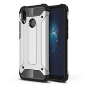 etui pancerne Pokrowiec Hybrid Armor pancerny srebrny do Huawei P20 Lite