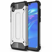 etui pancerne Pokrowiec Hybrid Armor pancerny srebrny do Huawei Y5 (2019)