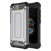 Pokrowiec Hybrid Armor pancerny srebrny do Xiaomi Redmi 5A
