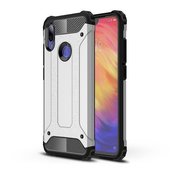 etui pancerne Pokrowiec Hybrid Armor pancerny srebrny do Xiaomi Redmi 7