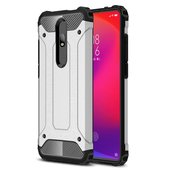 etui pancerne Pokrowiec Hybrid Armor pancerny srebrny do Xiaomi Redmi 8A