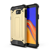 etui na ty� Pokrowiec Hybrid Armor pancerny z�oty do Samsung Galaxy J4 Plus (2018)