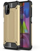 etui pancerne Pokrowiec Hybrid Armor pancerny z�oty do Samsung Galaxy M51