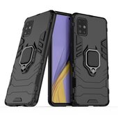Pokrowiec hybrydowy Ring Armor pancerny czarny do Samsung Galaxy A51