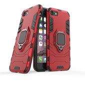 Pokrowiec Pokrowiec hybrydowy Ring Armor pancerny czerwony do Apple iPhone 8